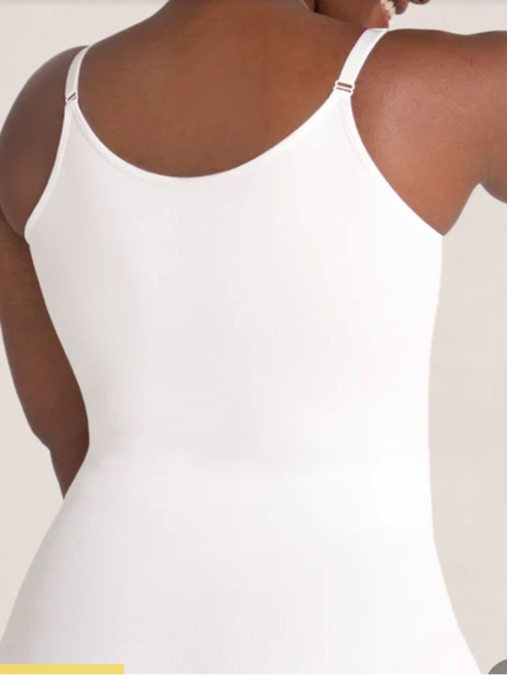 Shapermint White Sweetheart built in Bra Shaper Cami - Picture 3 of 5